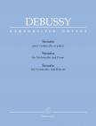 DEBUSSY - SONATE POUR VIOLONCELLE ET PIANO URTEXT (BACK/WOODFULL-HARRIS)