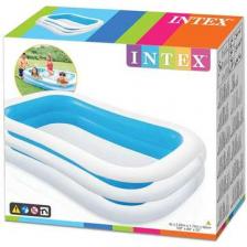 Intex: Felfújható családi medence 262 x 175 x 56 cm - kék-fehér