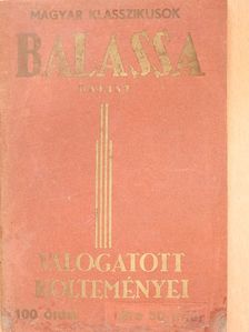 Balassa Bálint - Balassa Bálint válogatott költeményei [antikvár]