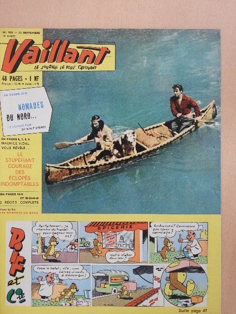Jean Tabary - PIF Vaillant 23. Septembre 1962 [antikvár]