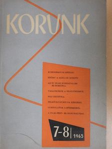 Aradi József - Korunk 1965. július-augusztus [antikvár]