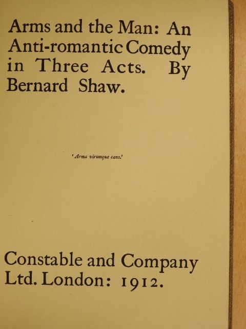 Bernard Shaw - Arms and the Man [antikvár]