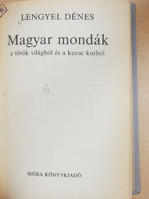 Lengyel Dénes - Magyar mondák [antikvár]