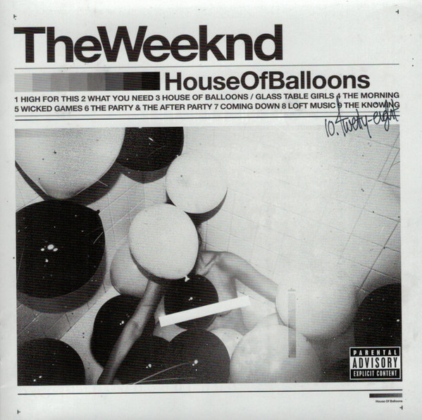 THE WEEKND - HOUSE OF BALLOONS CD THE WEEKND