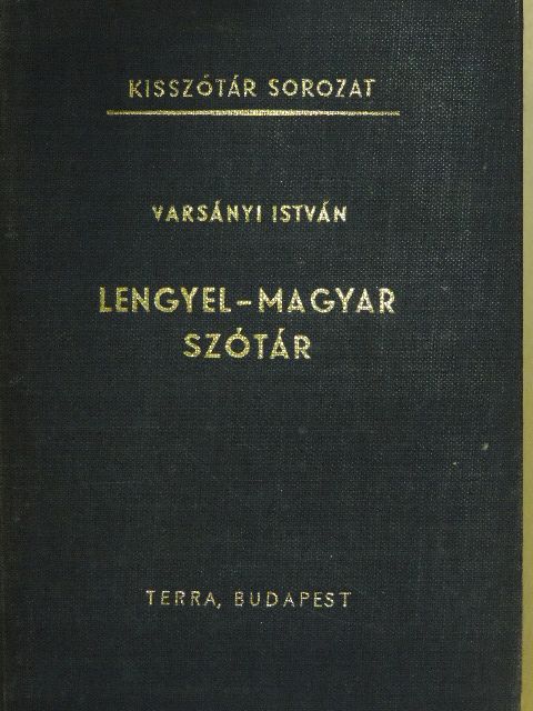 Varsányi István - Lengyel-magyar szótár [antikvár]