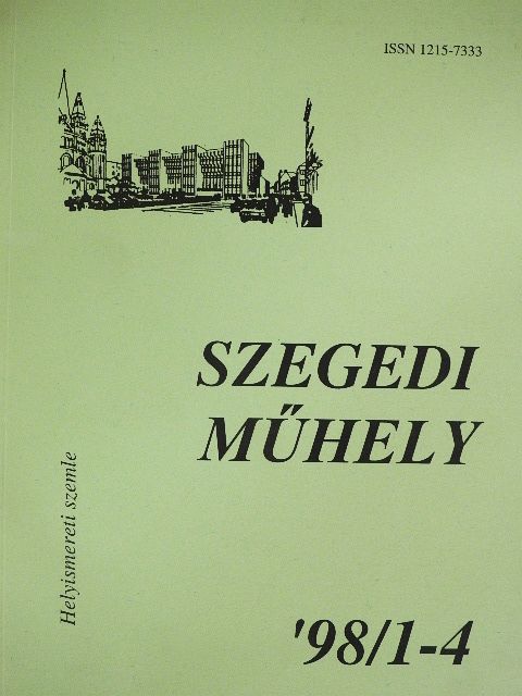 Árpás Károly - Szegedi műhely 1998/1-4. [antikvár]