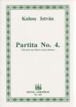 KOLOSS ISTVÁN - Partita No. 4. [antikvár]