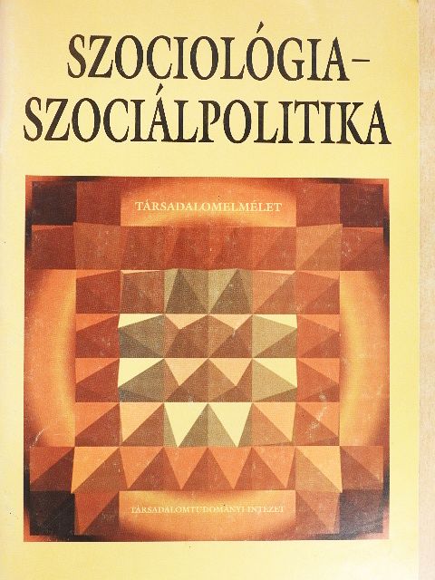 Vingender István - Szociológia - szociálpolitika [antikvár]