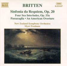 BRITTEN - SINFONIA DA REQUIEM, OP.20  CD
