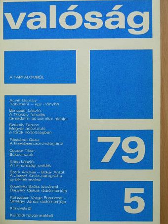 A. Sampson - Valóság 1979. május [antikvár]