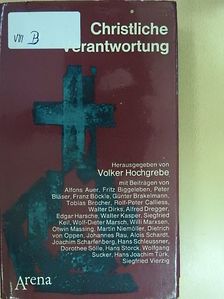 Alfons Auer - Christliche verantwortung [antikvár]