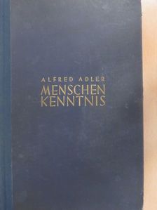 Alfred Adler - Menschenkenntnis [antikvár]