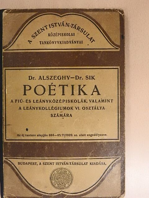 Poétika [antikvár]