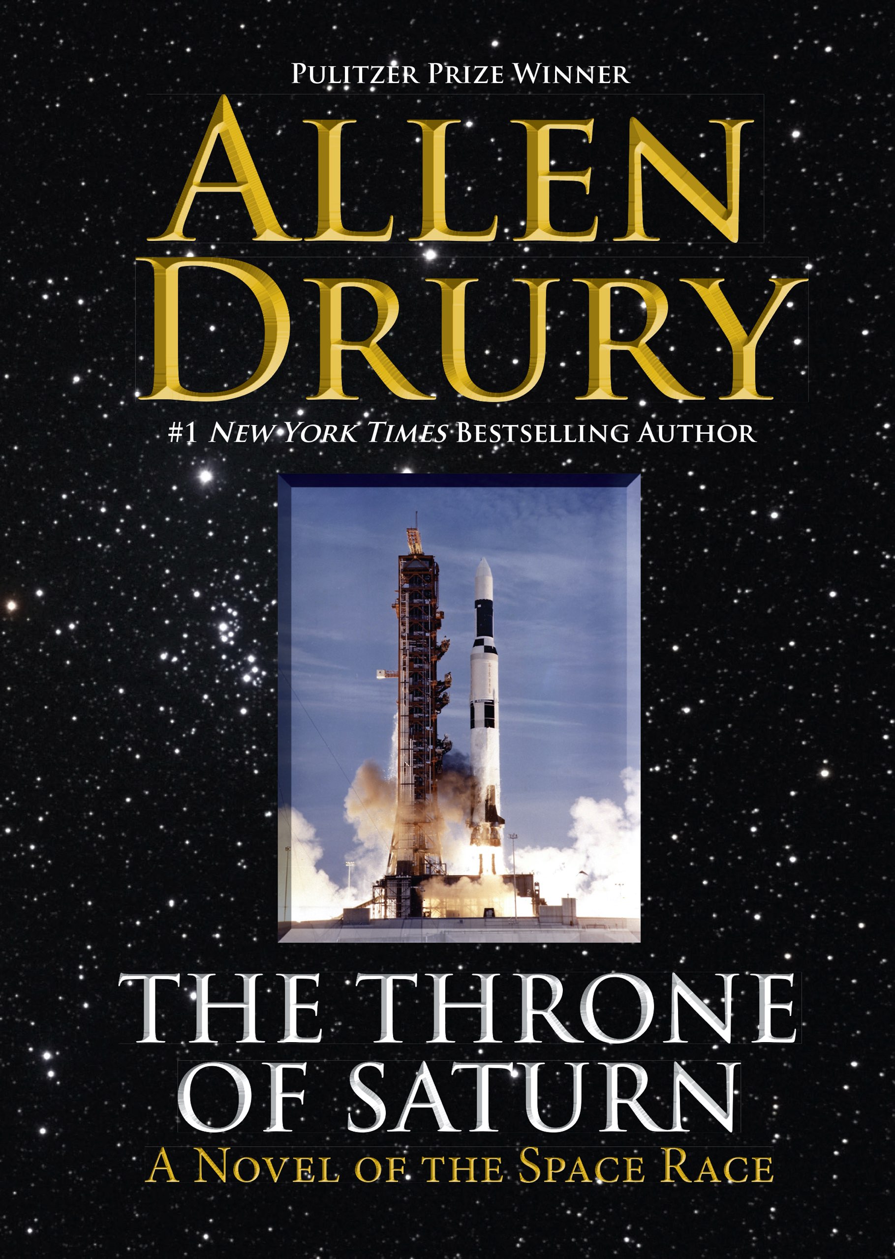 Allen Drury - The Throne of Saturn - A Novel of Space and Politics [eKönyv: epub, mobi]