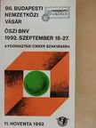 96. Budapesti Nemzetközi Vásár [antikvár]