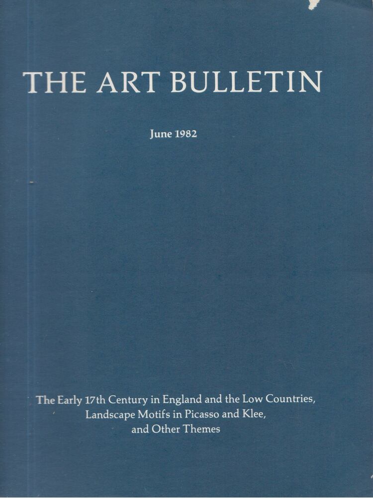 The Art Bulletin 1982/June [antikvár]