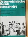 Jürgen J. Leukel - Österreichische Musikzeitschrift 1981 [antikvár]
