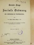 Fr. Albert Maria Weiß - Sociale Frage und Sociale Ordnung II. (gótbetűs) (töredék) [antikvár]