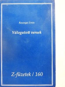 Rozsnyai Ervin - Válogatott versek [antikvár]