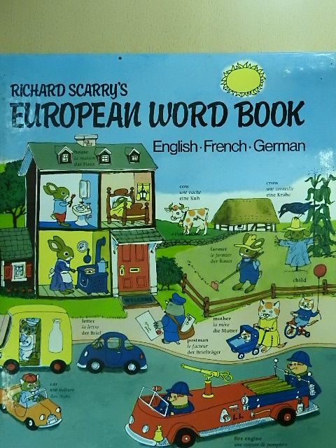 Richard Scarry - European Word Book [antikvár]