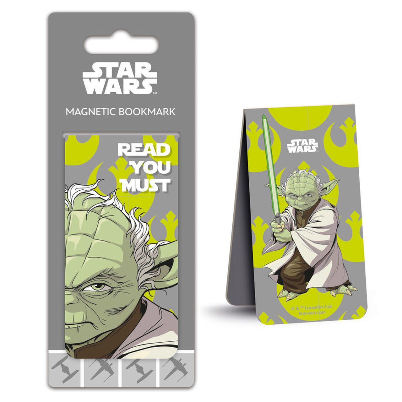 MS65164 - Pyramid STAR WARS (YODA) Mágneses Könyvjelző