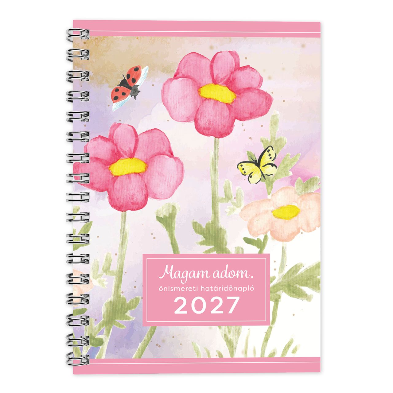 P4114 - 4659 - Határidőnapló Period A/5 heti önismereti pink 2027