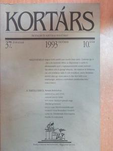 Ágh István - Kortárs 1993. október [antikvár]