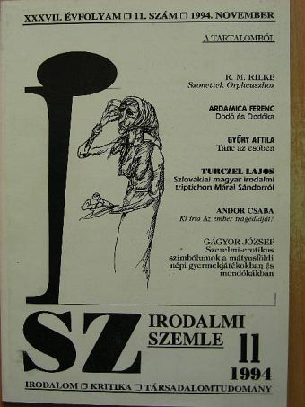 Andor Csaba - Irodalmi Szemle 1994. november [antikvár]