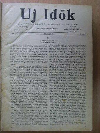 Bibó Lajos - Uj Idők 1930. (nem teljes évfolyam) [antikvár]