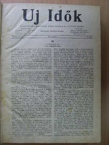 Bibó Lajos - Uj Idők 1930. (nem teljes évfolyam) [antikvár]