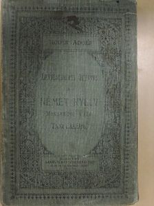 Róder Adolf - Levélszerinti oktatás a német nyelv magánúton való tanulására (nem teljes) [antikvár]