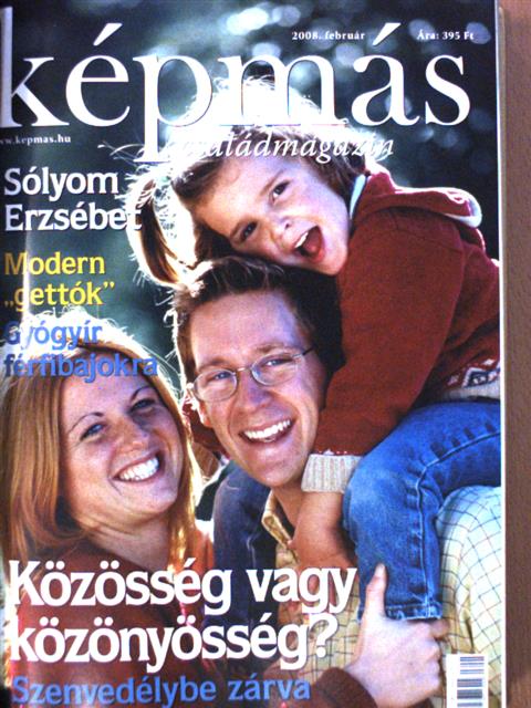 Képmás Családmagazin 2008. január-december [antikvár]