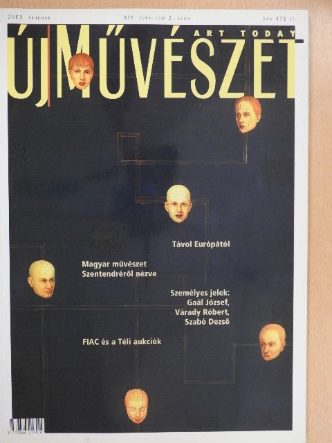 Bordács Andrea - Új Művészet 2003. február [antikvár]