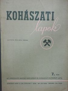 Árkos Frigyes - Kohászati Lapok 1955. július [antikvár]