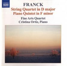 Franck - STRING QUARTET IN D MAJOR, PIANO QUINTET IN f minor CD FINE ARTS QUARTET