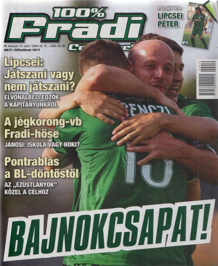 Privacsek András (szerk.) - 100% Fradi VII. évf. 10. szám [antikvár]