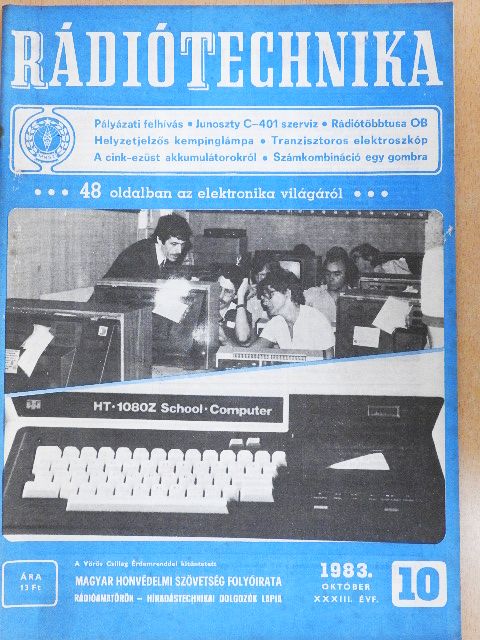 Bassó Andor - Rádiótechnika 1983. október [antikvár]