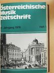Ernst Krenek - Österreichische Musikzeitschrift 1976 [antikvár]