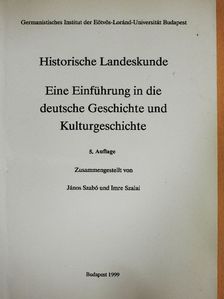 Historische Landeskunde [antikvár]