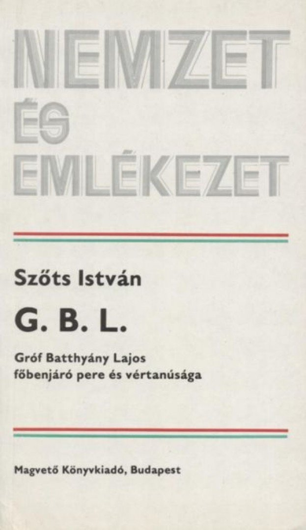Szőts István - G. B. L. [antikvár]