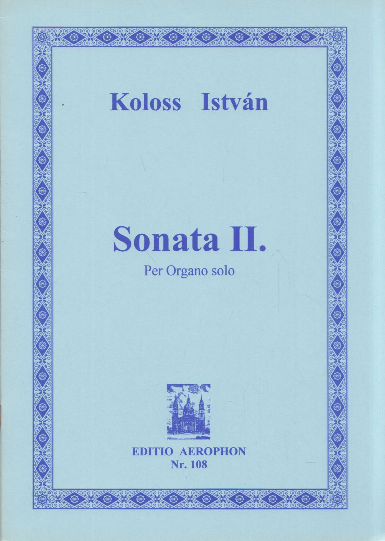 KOLOSS ISTVÁN - Sonata II. [antikvár]