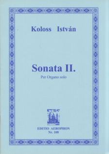 KOLOSS ISTVÁN - Sonata II. [antikvár]