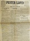 Pester Lloyd 7. Dezember 1915. (gótbetűs) [antikvár]