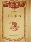 J. Joubert - Pensées [antikvár]