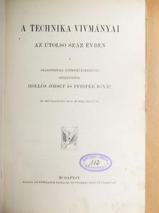 Gálocsy Árpád - A technika vivmányai az utolsó száz évben (rossz állapotú) [antikvár]