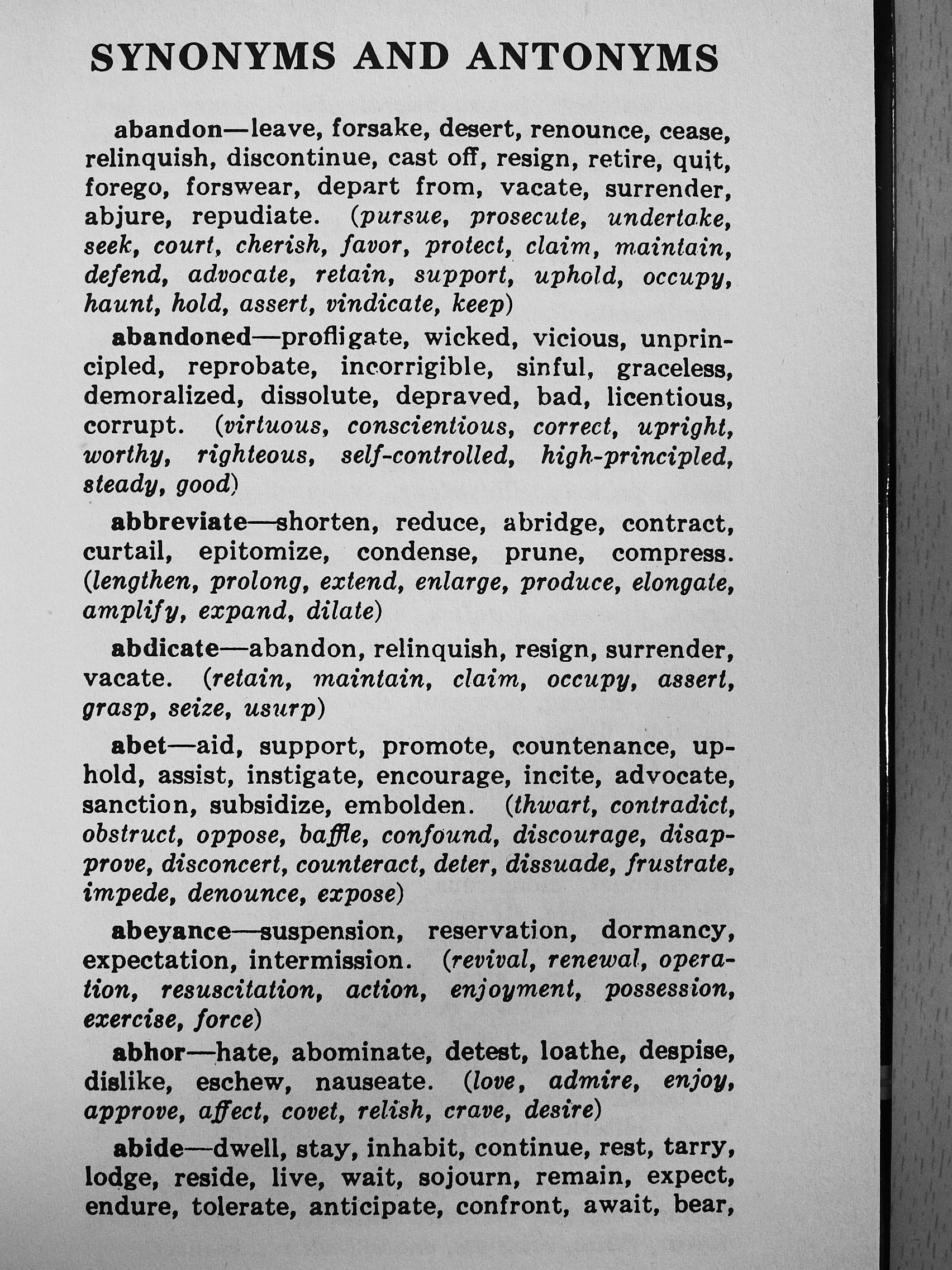 Webster's Synonyms Antonyms and Homonyms [antikvár]