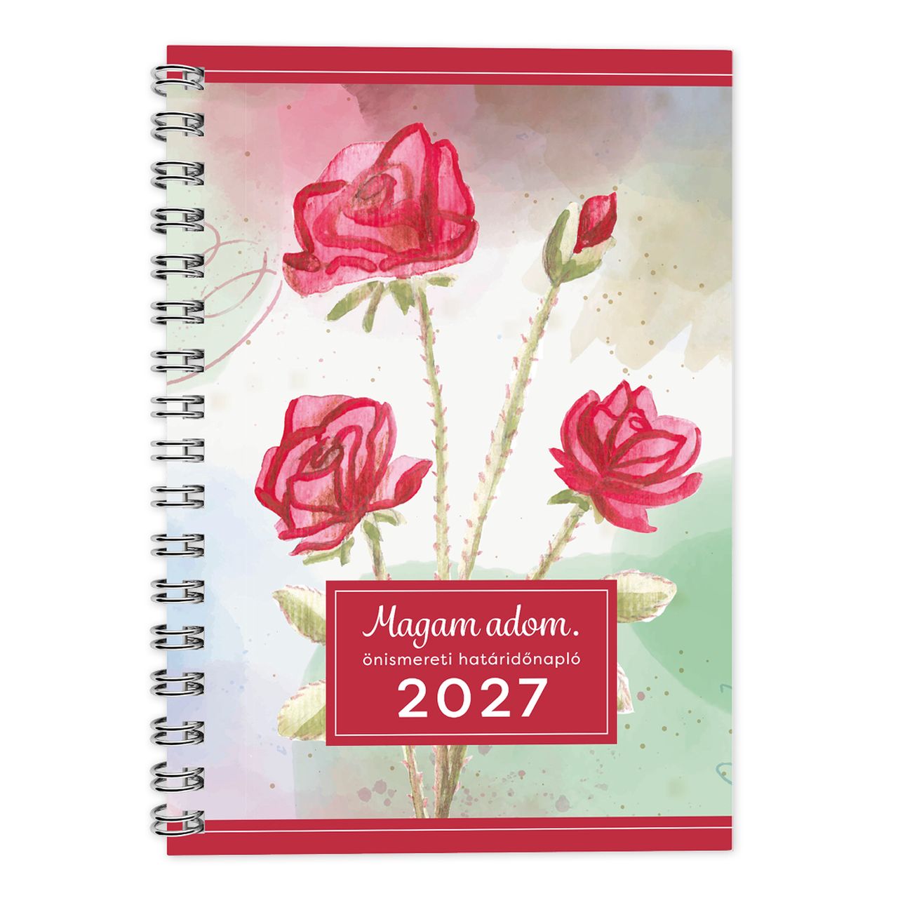 P4114 - 4660 - Határidőnapló Period A/5 heti önismereti piros 2027
