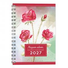 P4114 - 4660 - Határidőnapló Period A/5 heti önismereti piros 2027