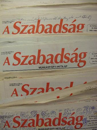 A Szabadság 2003. (nem teljes évfolyam) [antikvár]