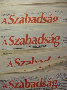 A Szabadság 2003. (nem teljes évfolyam) [antikvár]